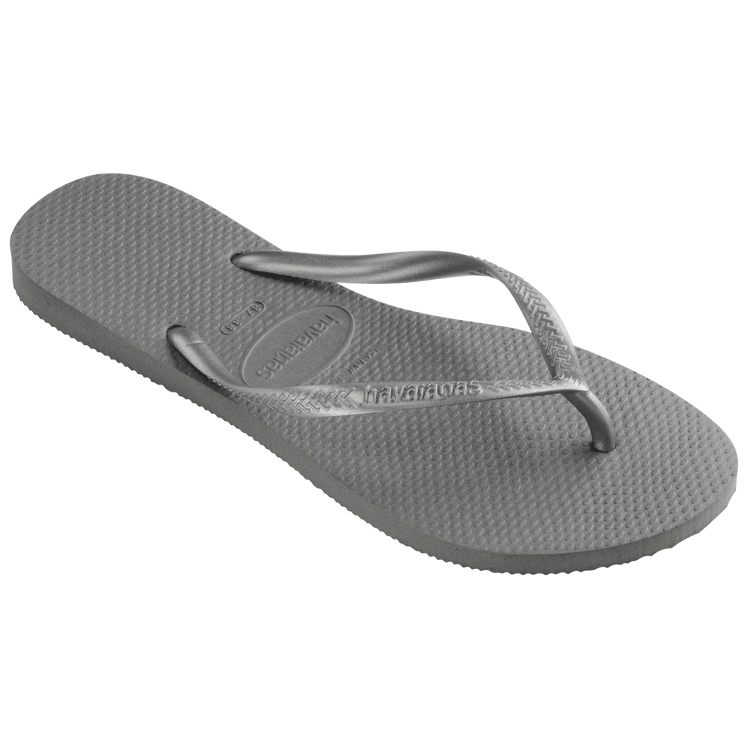 Havaianas Slim Flip Flop Sandal in Steel Grey