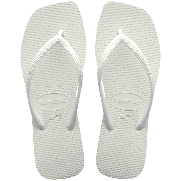 Havaianas Slim Square Flip Flop Sandal in White