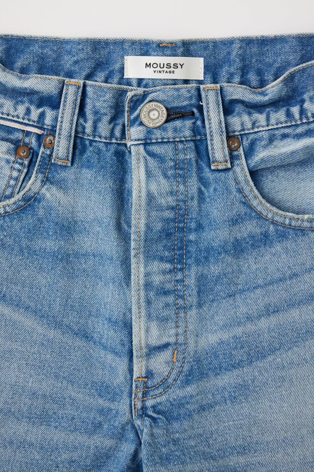 Moussy Vintage Troppard Denim Shorts in Light Blue