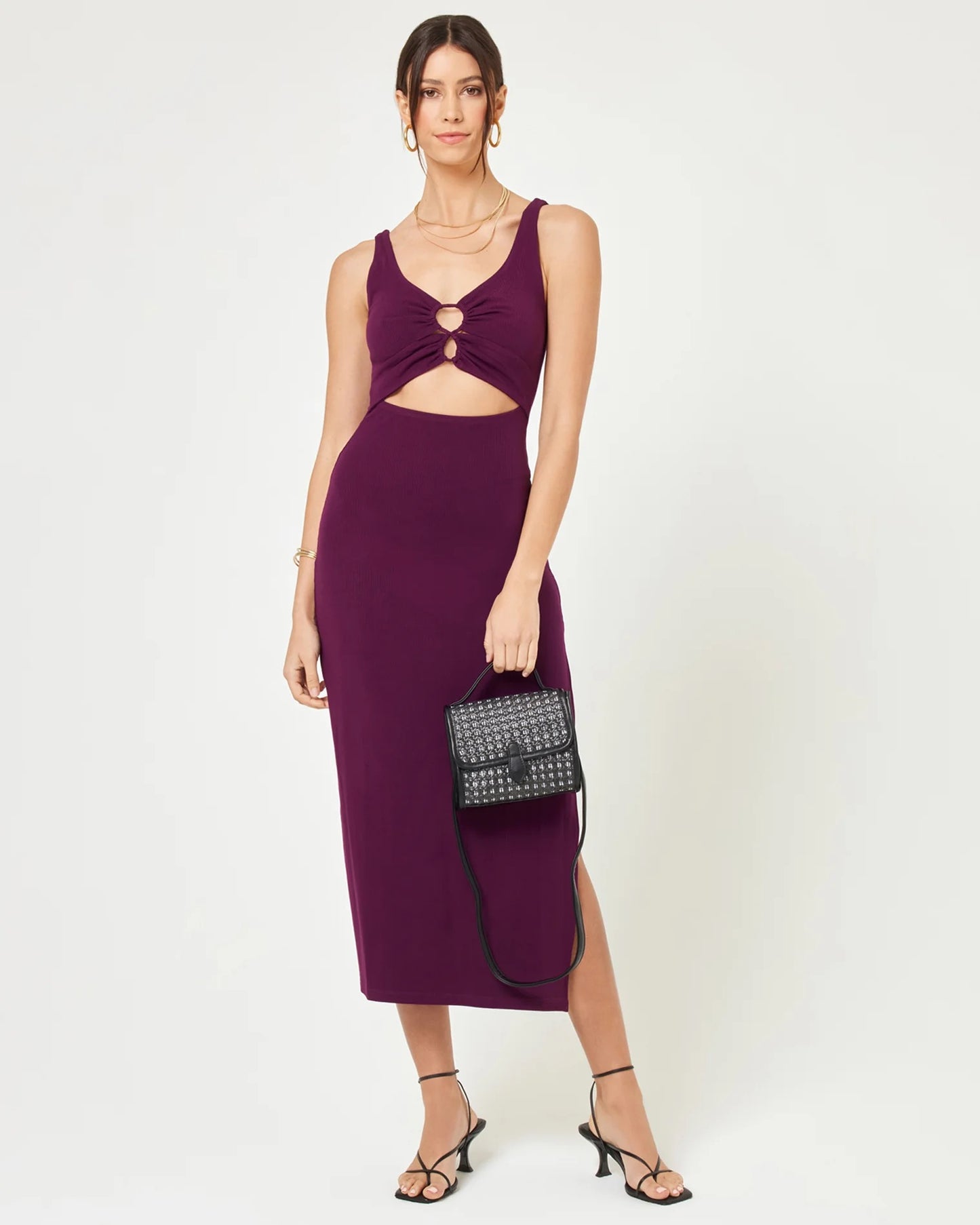 LSpace Camille Dress in Merlot