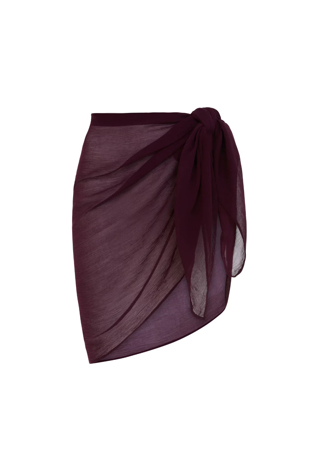 Away That Day Siciliy Sarong in Plum