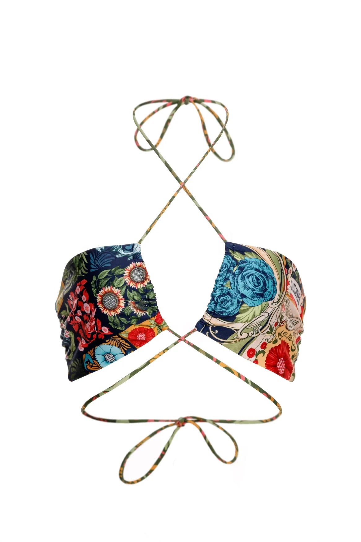 Agua Bendita Belly Harvest Bikini Top