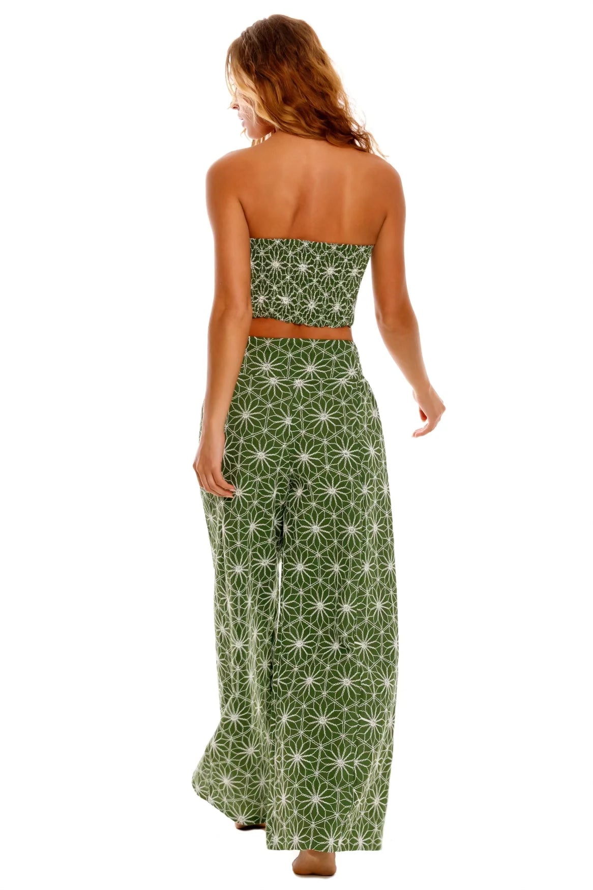 Agua Bendita Mar Vessel Wide Leg Pant