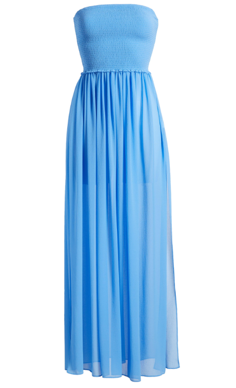 Ramy Brook Calista Cover-Up Maxi Dress in Serene Blue