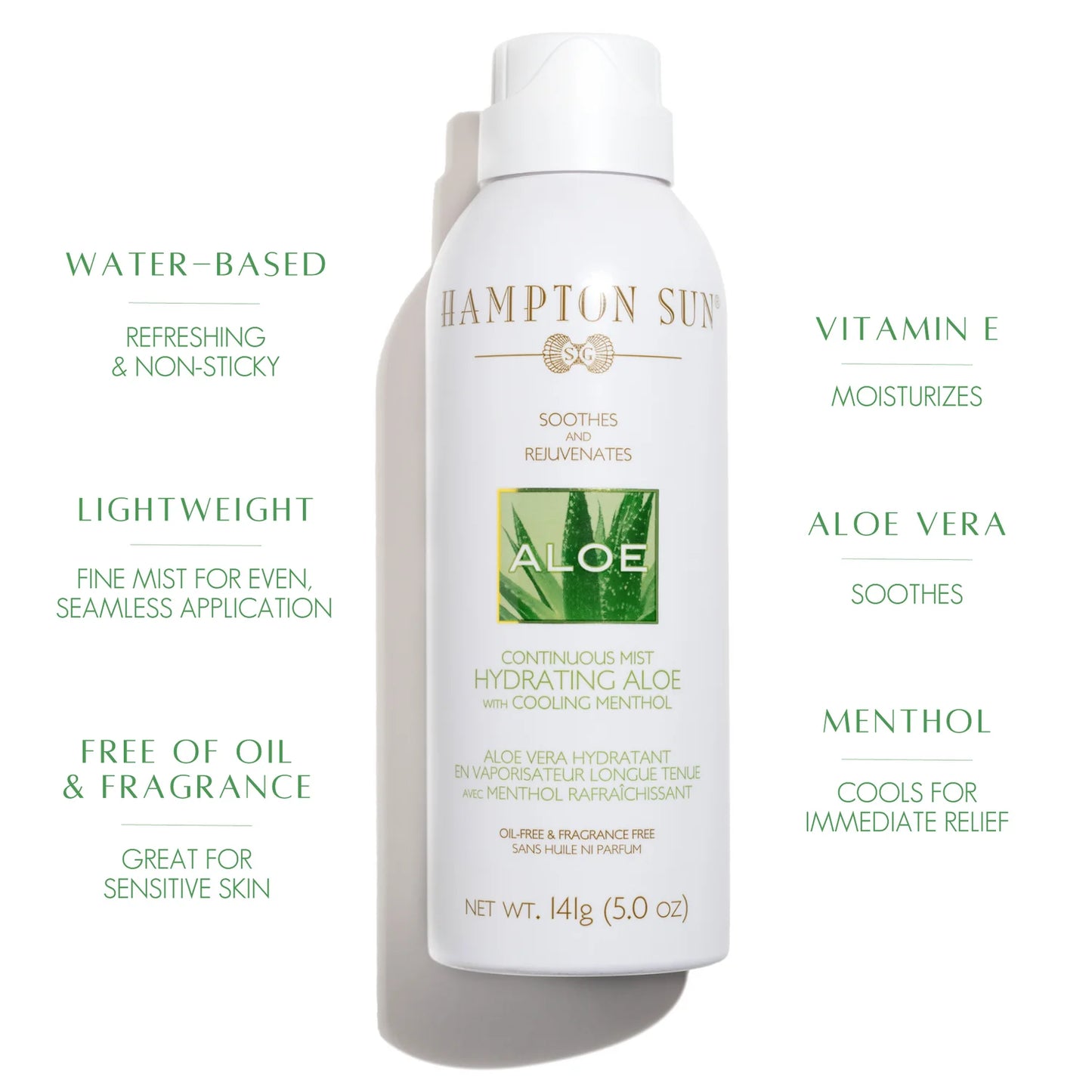 Hampton Sun Hydrating Aloe Continuous Mist