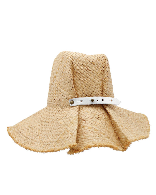 Lola Hats Commando Natural/White