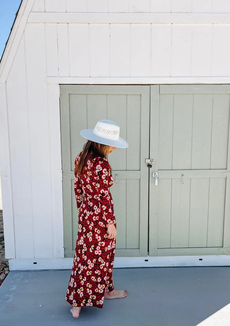 Hat Attack Luxe Packable Sunhat in Bleach